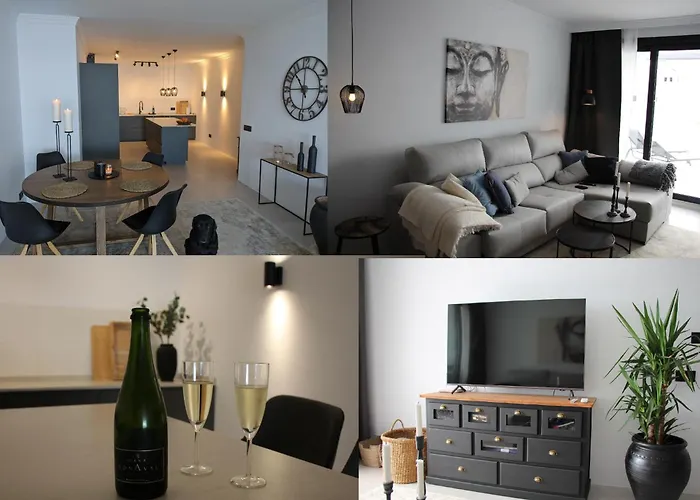 Completely Renovated Large Apt, Amazing Sea Views Apartment Nerja